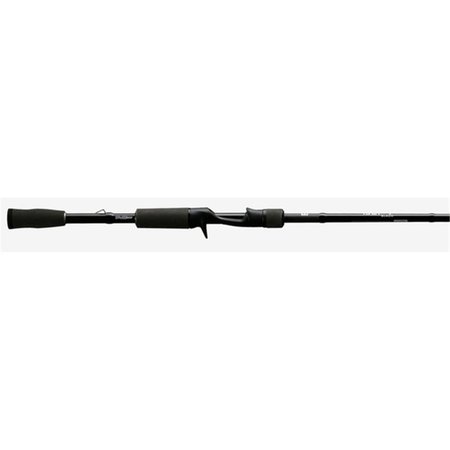 DESVIACION 7 ft. 6 in. Defy Medium Heavy Casting Rod, Black DE2492237